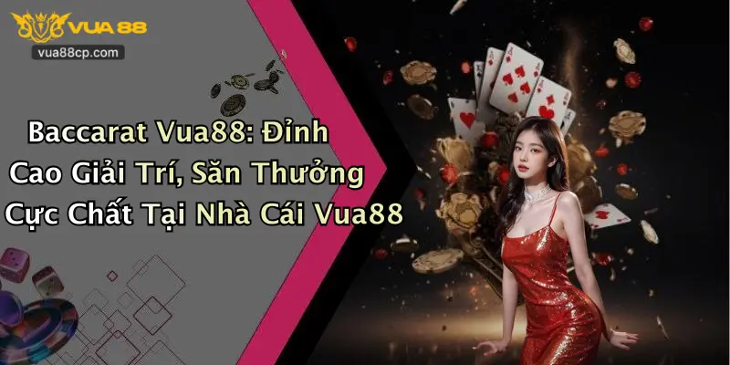Baccarat Vua88: Đỉnh Cao Giải Trí, Săn Thưởng Cực Chất Tại Nhà Cái Vua88