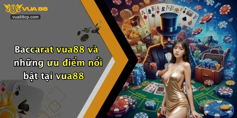 Baccarat vua88 và những ưu điểm nổi bật tại vua88