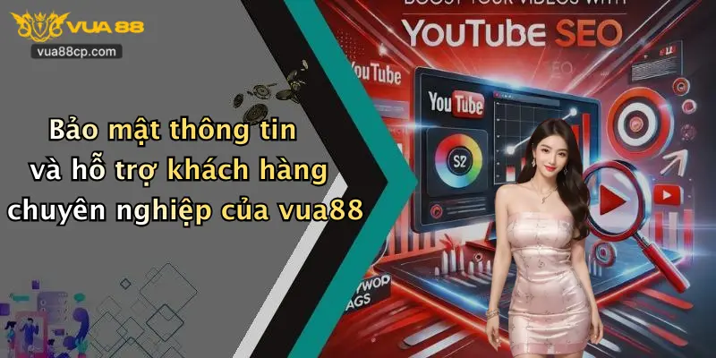 Bảo mật thông tin và hỗ trợ khách hàng chuyên nghiệp của vua88