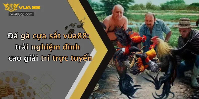 Đá gà cựa sắt vua88: trải nghiệm đỉnh cao giải trí trực tuyến