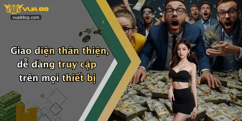 Giao diện thân thiện, dễ dàng truy cập trên mọi thiết bị