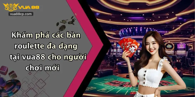 Khám phá các bàn roulette đa dạng tại vua88 cho người chơi mới