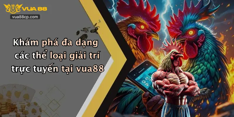 Khám phá đa dạng các thể loại giải trí trực tuyến tại vua88