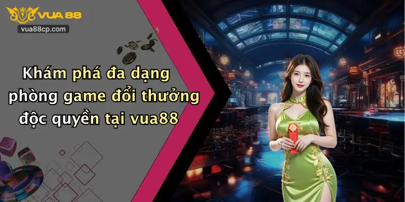 Khám phá đa dạng phòng game đổi thưởng độc quyền tại vua88