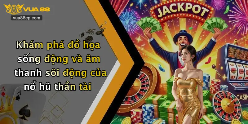 Khám phá đồ họa sống động và âm thanh sôi động của nổ hũ thần tài