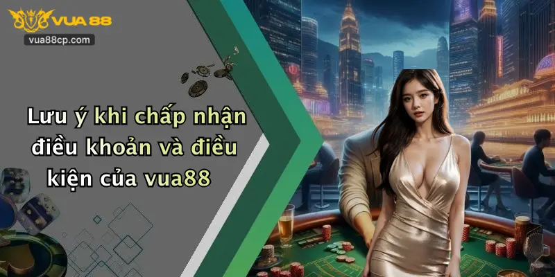 Lưu ý khi chấp nhận điều khoản và điều kiện của vua88