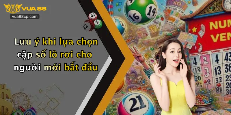 Lưu ý khi lựa chọn cặp số lô rơi cho người mới bắt đầu
