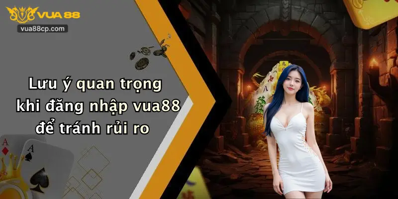 Lưu ý quan trọng khi đăng nhập vua88 để tránh rủi ro