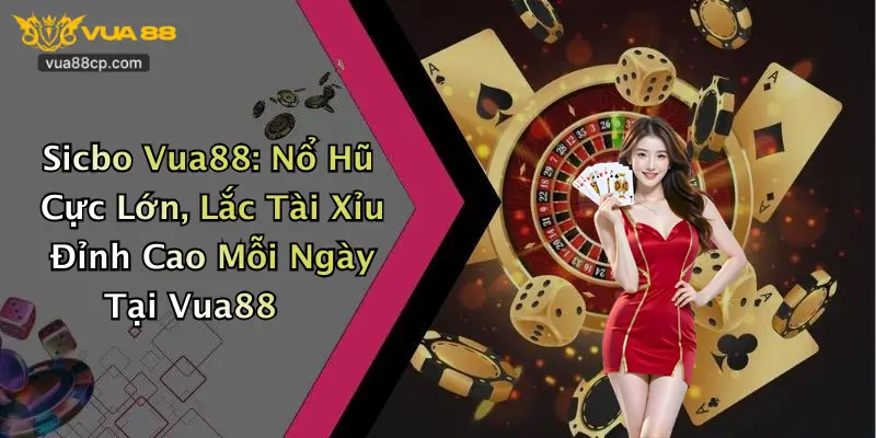 Sicbo Vua88: Nổ Hũ Cực Lớn, Lắc Tài Xỉu Đỉnh Cao Mỗi Ngày Tại Vua88