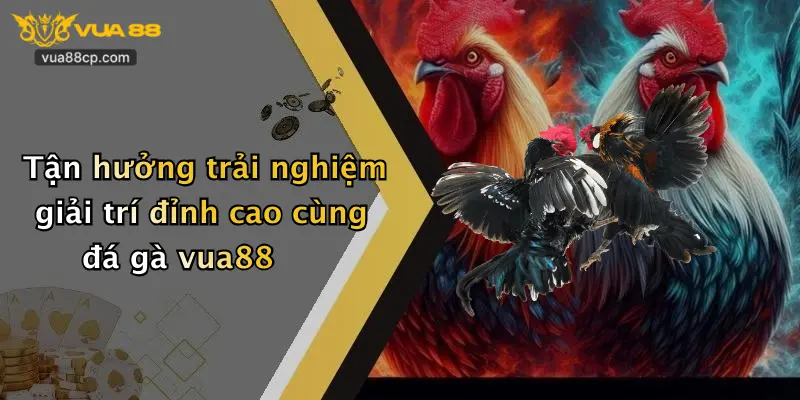 Tận hưởng trải nghiệm giải trí đỉnh cao cùng đá gà vua88