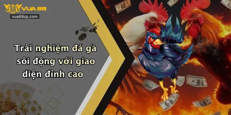 Trải nghiệm đá gà sôi động với giao diện đỉnh cao