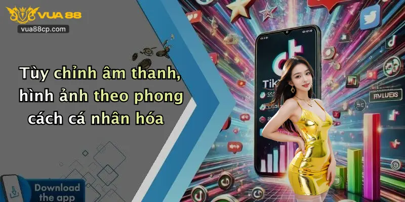 Tùy chỉnh âm thanh, hình ảnh theo phong cách cá nhân hóa