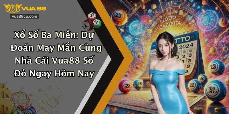 Xổ Số Ba Miền: Dự Đoán May Mắn Cùng Nhà Cái Vua88 Số Đỏ Ngay Hôm Nay